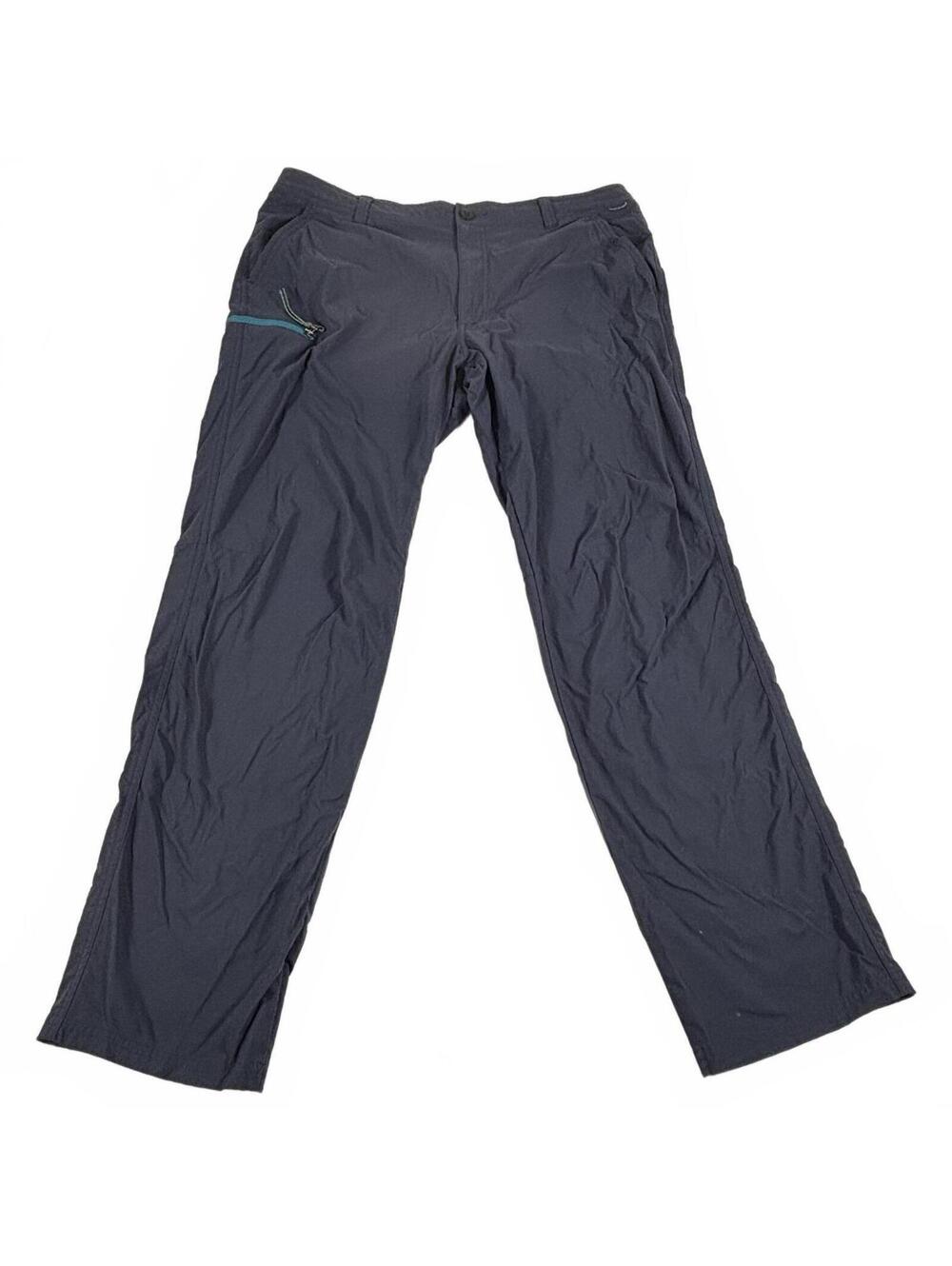 REI Co-op Men's Blue Nylon Stretch Hiking Lightweight Pants 38Wx32L